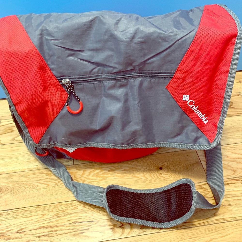 Columbia diaper bag.